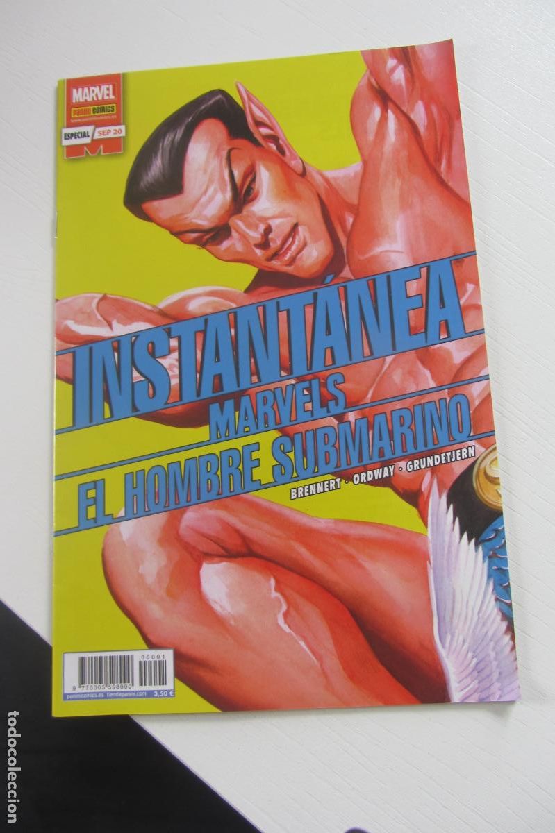 C&oacute;mics: INSTANTANEA MARVELS N&ordm; 1 : EL HOMBRE SUBMARINO / ALAN BRENNERT - JERRY ORDWAY MARVEL - PANINI arx316