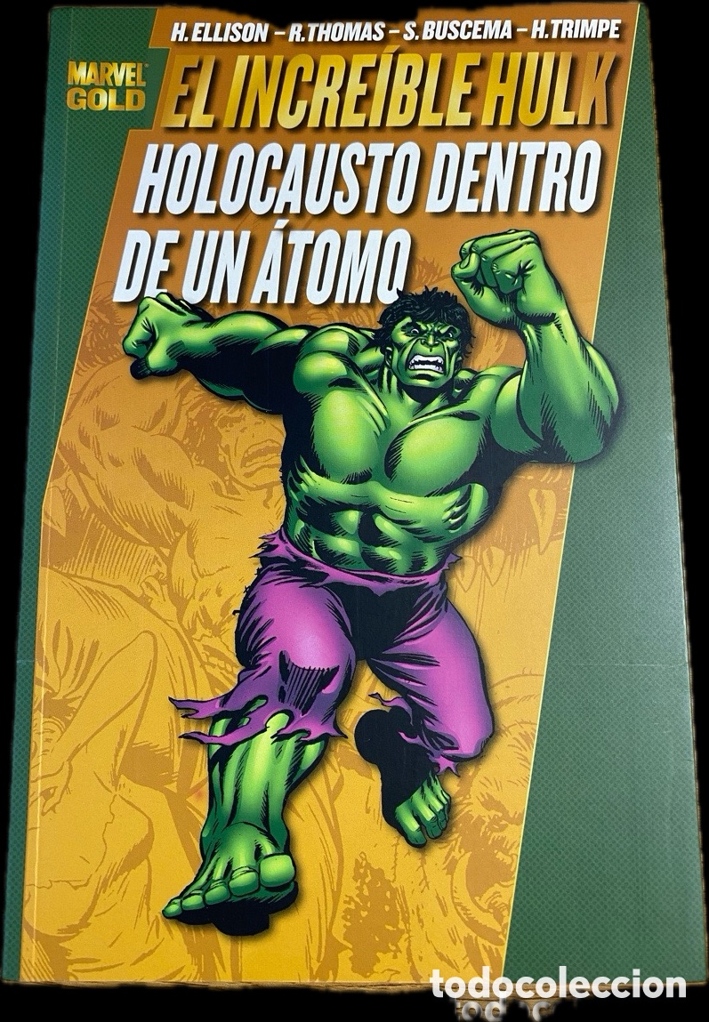 Comics: El Incre&iacute;ble Hulk &ndash; Holocausto dentro de un &aacute;tomo (Marvel Gold Panini) Cl&aacute;sico