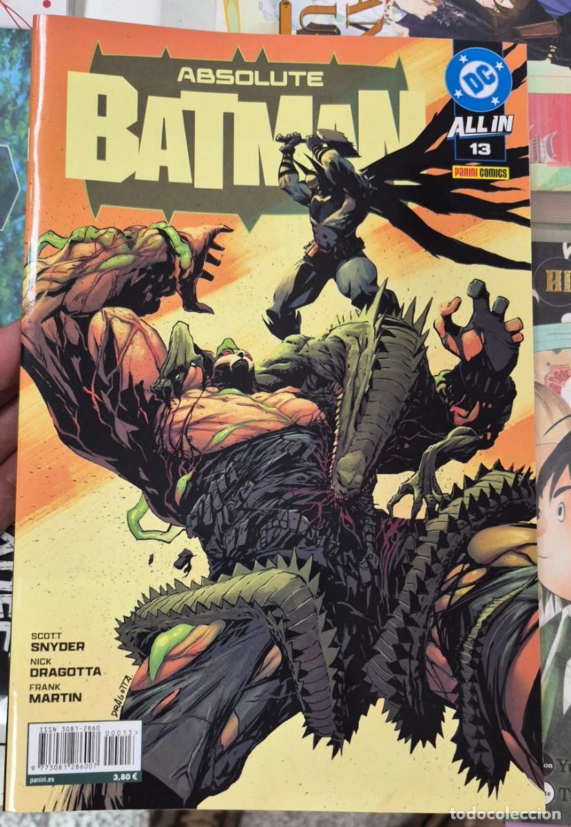 C&oacute;mics: ABSOLUTE BATMAN N&ordm; 13 / SCOTT SNIDER - NICK DRAGOTTA / ALL IN - -DC - PANINI - Foto 1