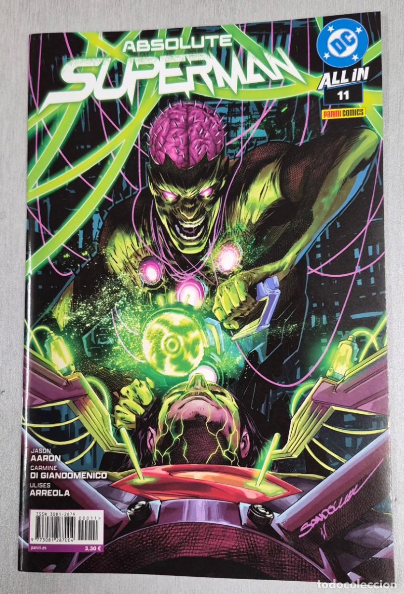 C&oacute;mics: ABSOLUTE SUPERMAN N&ordm; 11 - JASON AARON - RAFA SANDOVAL / ALL IN DC - PANINI
