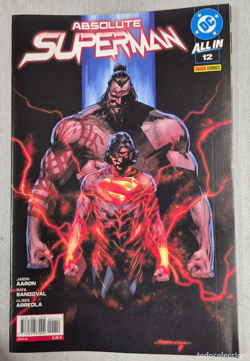 C&oacute;mics: ABSOLUTE SUPERMAN N&ordm; 12 - JASON AARON - RAFA SANDOVAL / ALL IN DC - PANINI