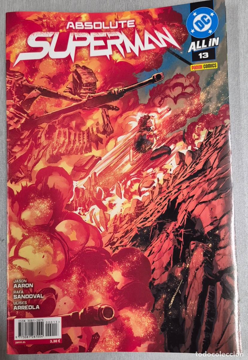 C&oacute;mics: ABSOLUTE SUPERMAN N&ordm; 13 - JASON AARON - RAFA SANDOVAL / ALL IN DC - PANINI