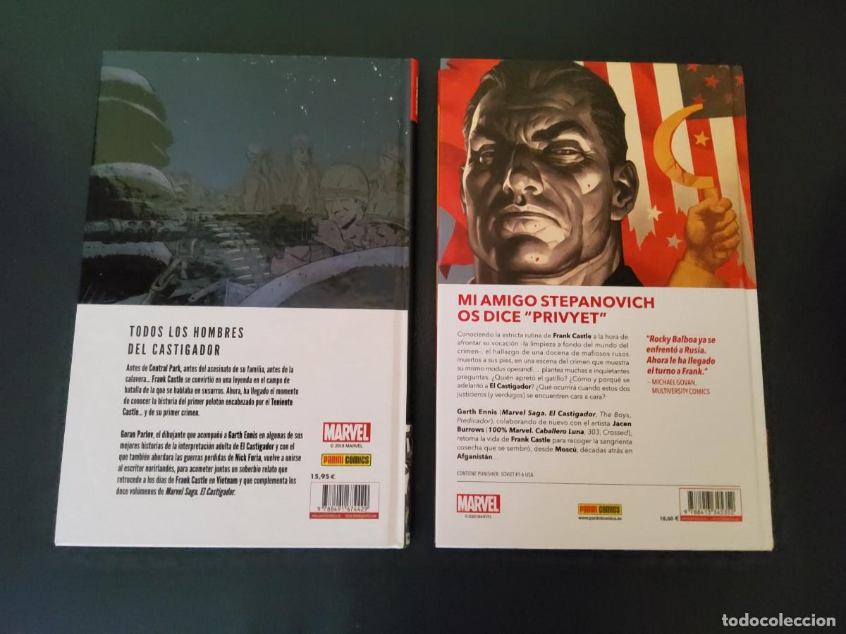 C&oacute;mics: El castigador. El pelot&oacute;n + Sovi&eacute;tico. Marvel. Panini. - Foto 2