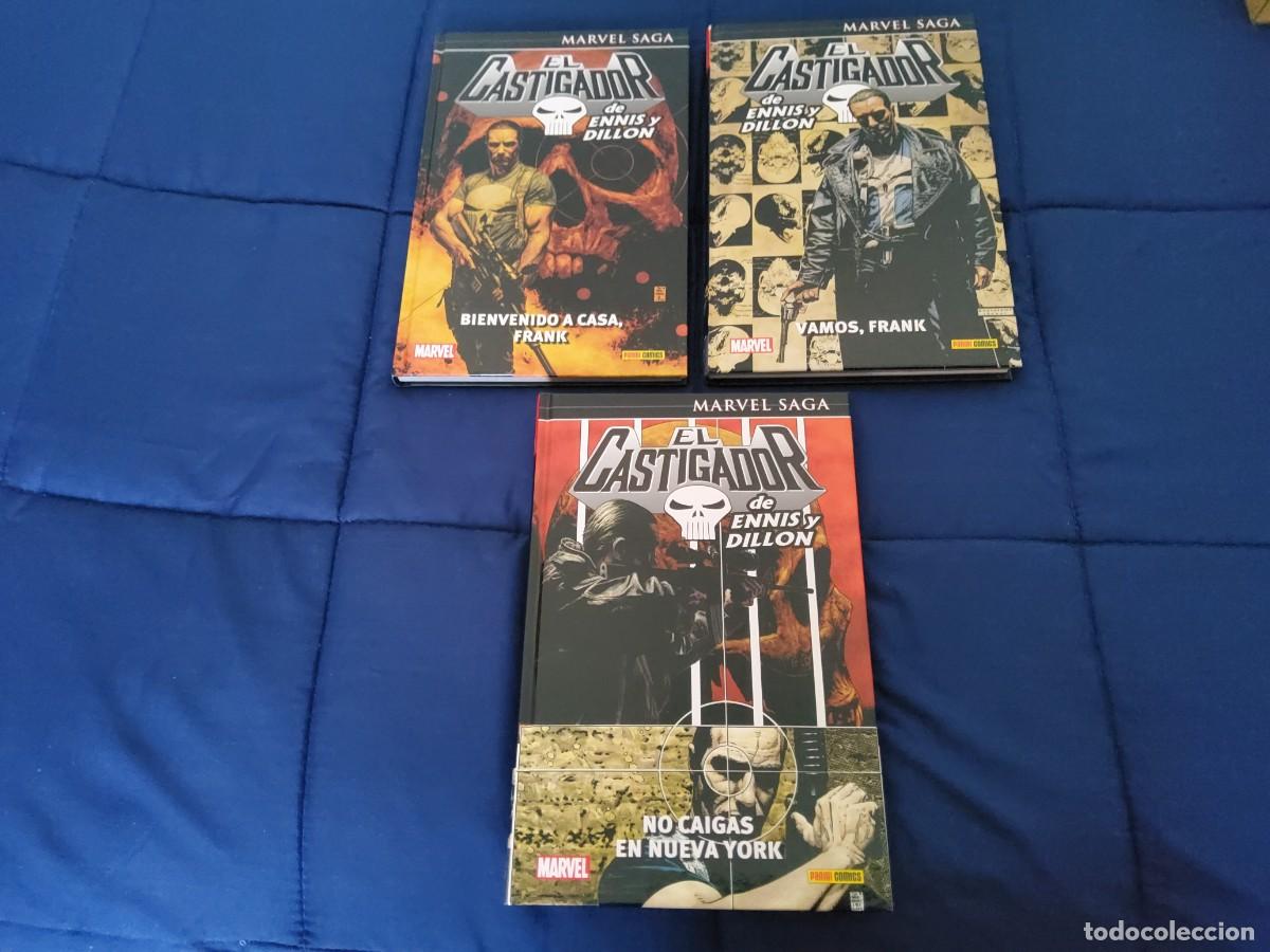 C&oacute;mics: Marvel saga. El castigador. N&uacute;meros 1-2-3. Panini. - Foto 1