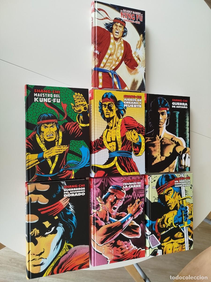 C&oacute;mics: Marvel Limited Edition: Shang-Chi -SD/Panini Comics- (Serie Cl&aacute;sica Completa 7 vol.) PERFECTO ESTADO
