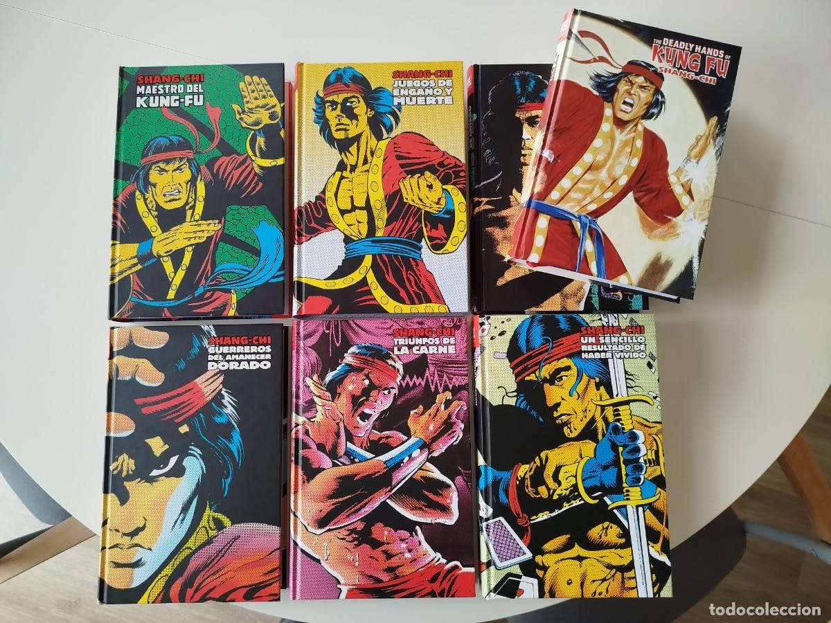 C&oacute;mics: Marvel Limited Edition SHANG-CHI Panini Comics (Serie Cl&aacute;sica Completa 7 vol.) PERFECTO ESTADO
