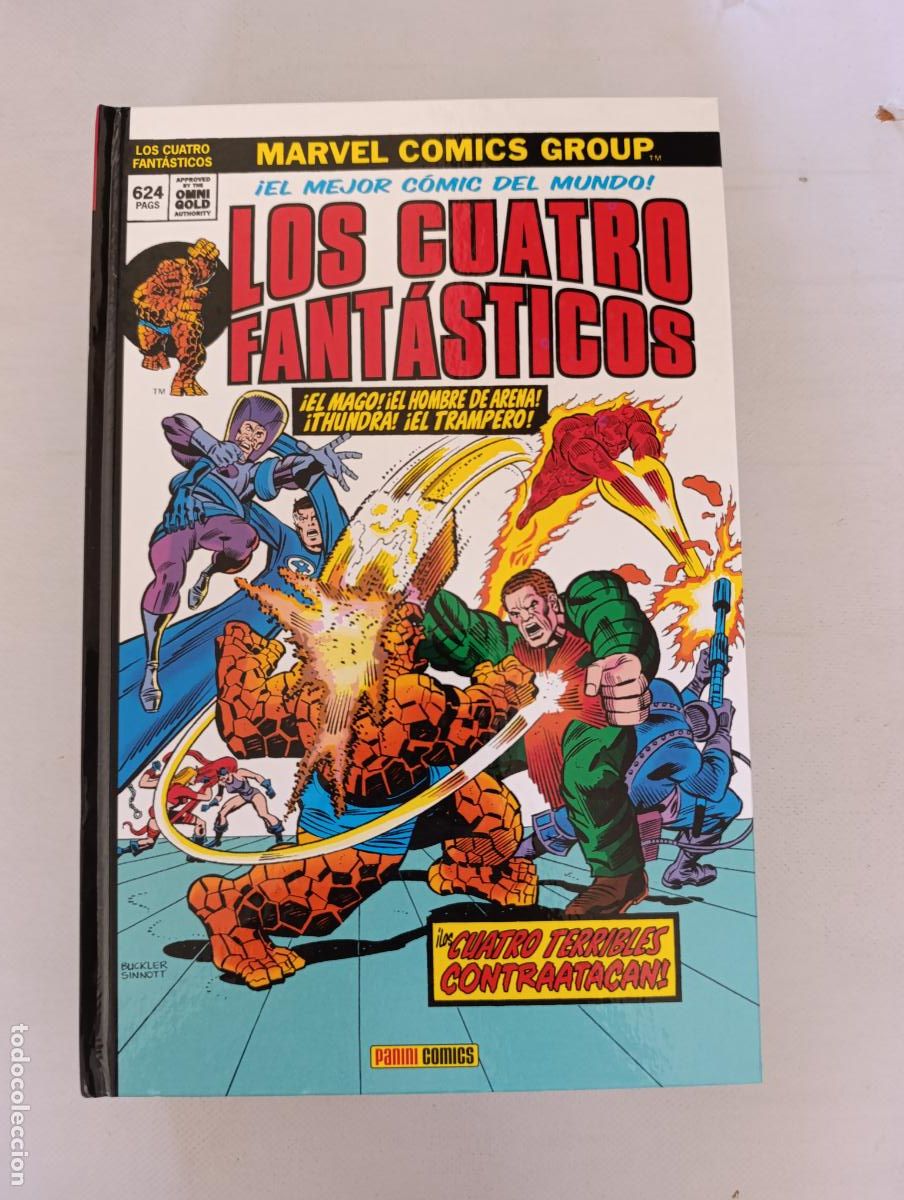 C&oacute;mics: LOS CUATRO FANTASTICOS: LOS 4 TERRIBLES CONTRAATACAN - MARVEL OMNIGOLD - PANINI - TAPA DURA (IA)
