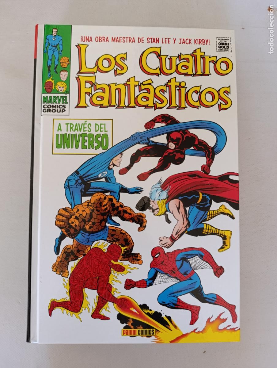 C&oacute;mics: LOS CUATRO FANTASTICOS: A TRAVES DEL UNIVERSO - MARVEL OMNIGOLD - PANINI - TAPA DURA (GEw)