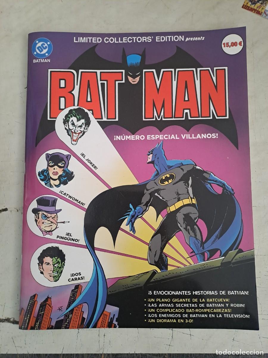 C&oacute;mics: Batman, limited collectors edition, numero especial villanos Panini en muy buen estado Bolsa DA