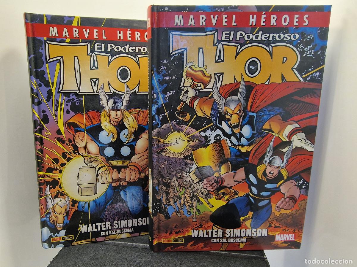 C&oacute;mics: EL PODEROSO THOR N&ordm; 1 & 2 (OBRA COMPLETA) WALTER SIMONSON - MARVEL HEROES - PANINI - TAPA DURA