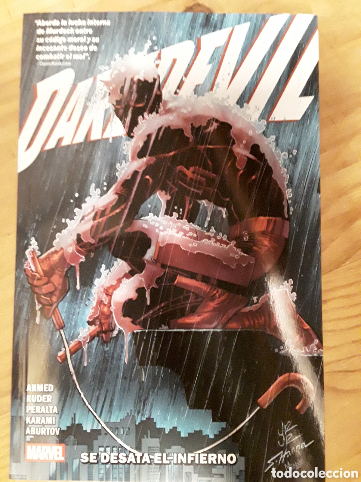 C&oacute;mics: Marvel Premiere Daredevil de Saladin Ahmed 1. Se desata el infierno - Panini / Marvel