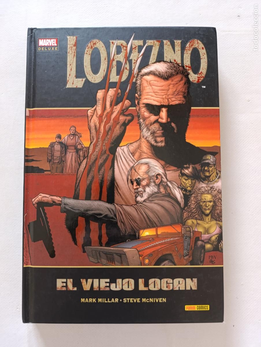 C&oacute;mics: LOBEZNO - EL VIEJO LOGAN - MARK MILLAR, STEVE MCNIVEN - MARVEL DELUXE - PANINI - TAPA DURA (8Z)