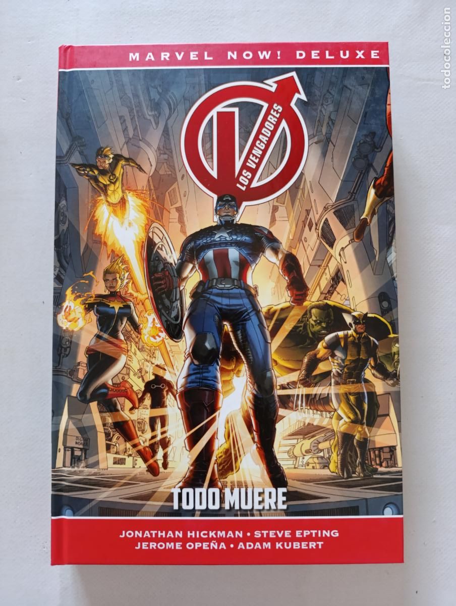 C&oacute;mics: LOS VENGADORES N&ordm; 1: TODO MUERE - JONATHAN HICKMAN - MARVEL NOW! DELUXE - PANINI - TAPA DURA (BX)