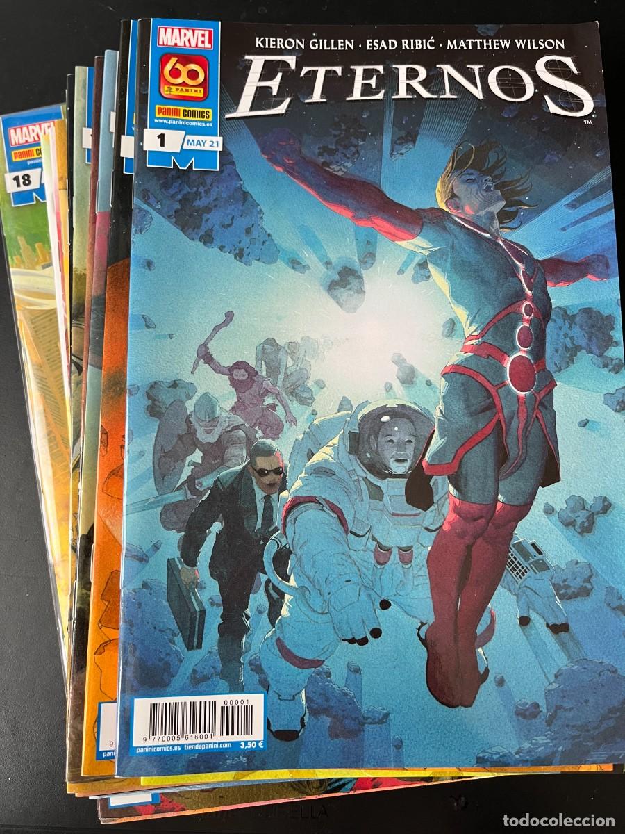 C&oacute;mics: ETERNOS 1-18 COMPLETA KIERON GILLEN MARVEL COMICS PANINI