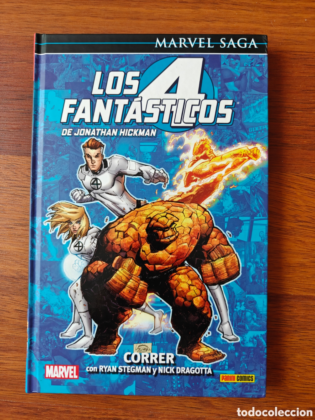 C&oacute;mics: Marvel Saga Los 4 fant&aacute;sticos. Correr. Tomo 9. Jonathan Hickman.