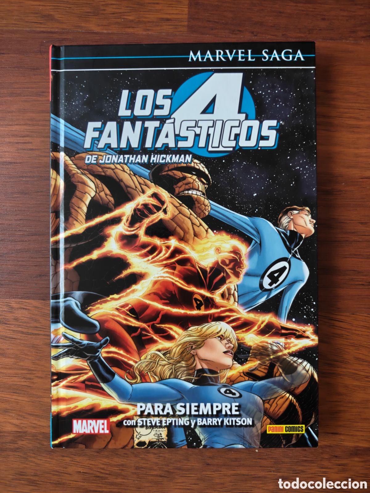 C&oacute;mics: Marvel Saga Los 4 fant&aacute;sticos. Para siempre. Tomo 6. Jonathan Hickman.