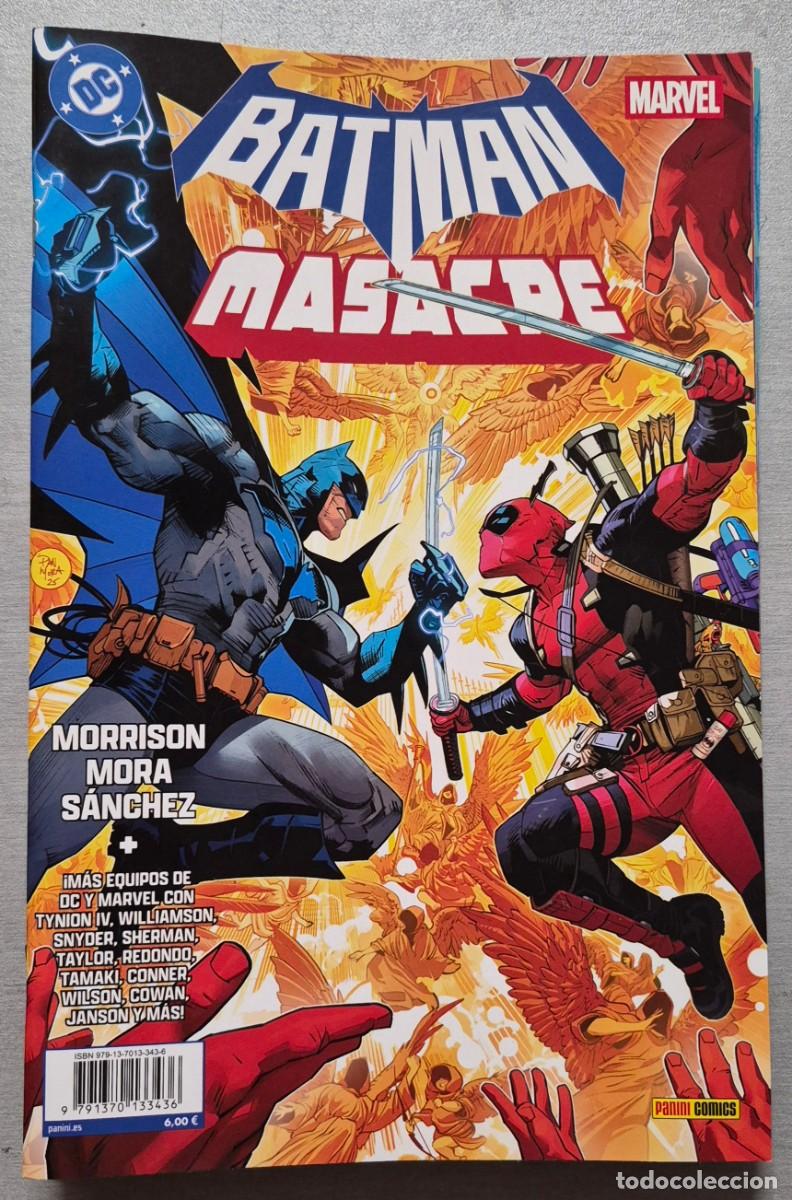 C&oacute;mics: BATMAN / MASACRE - PORTADA DAN MORA / DC - PANINI