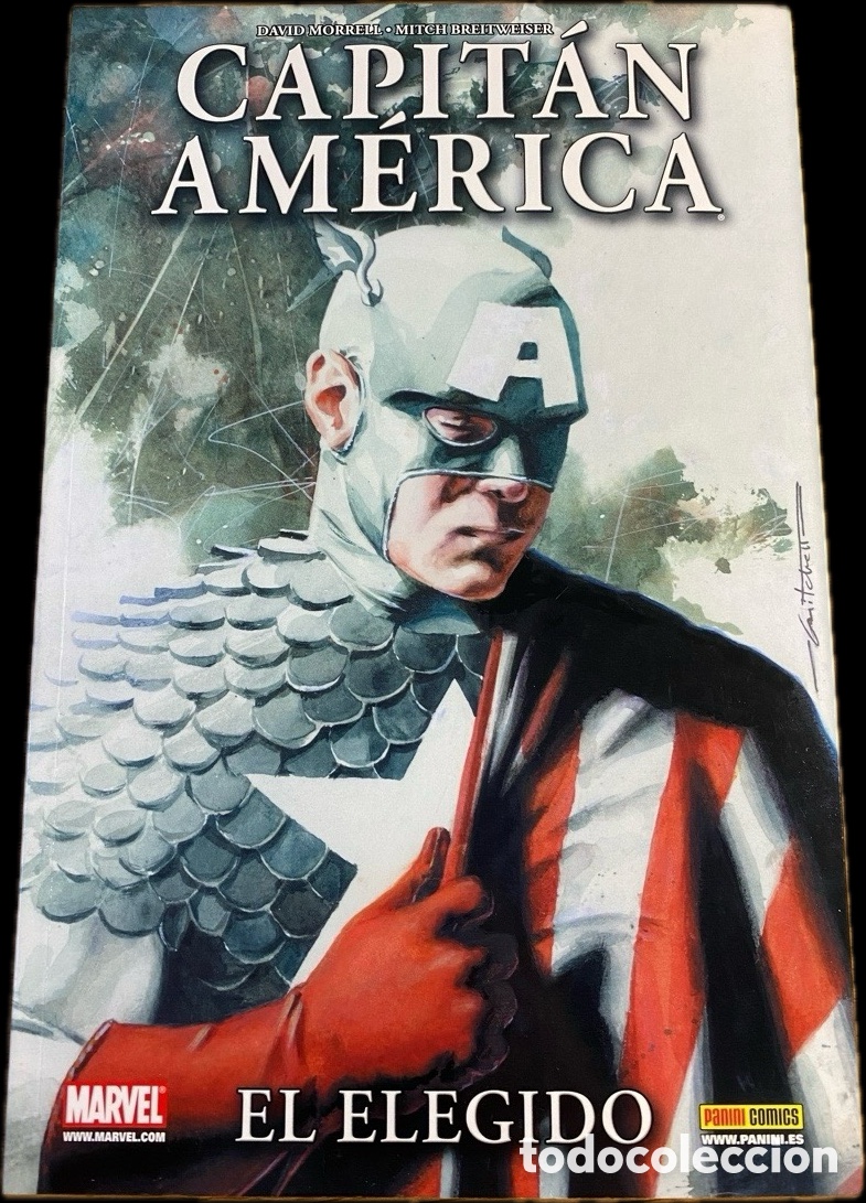 C&oacute;mics: CAPIT&Aacute;N AM&Eacute;RICA: EL ELEGIDO 100% MARVEL PANINI IMPECABLE - Foto 1
