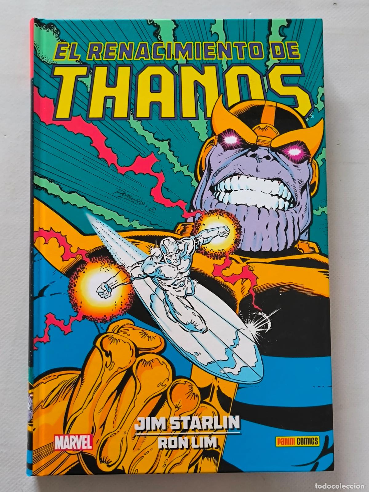C&oacute;mics: EL RENACIMIENTO DE THANOS - JIM STARLING - MARVEL - PANINI - TAPA DURA (BF)