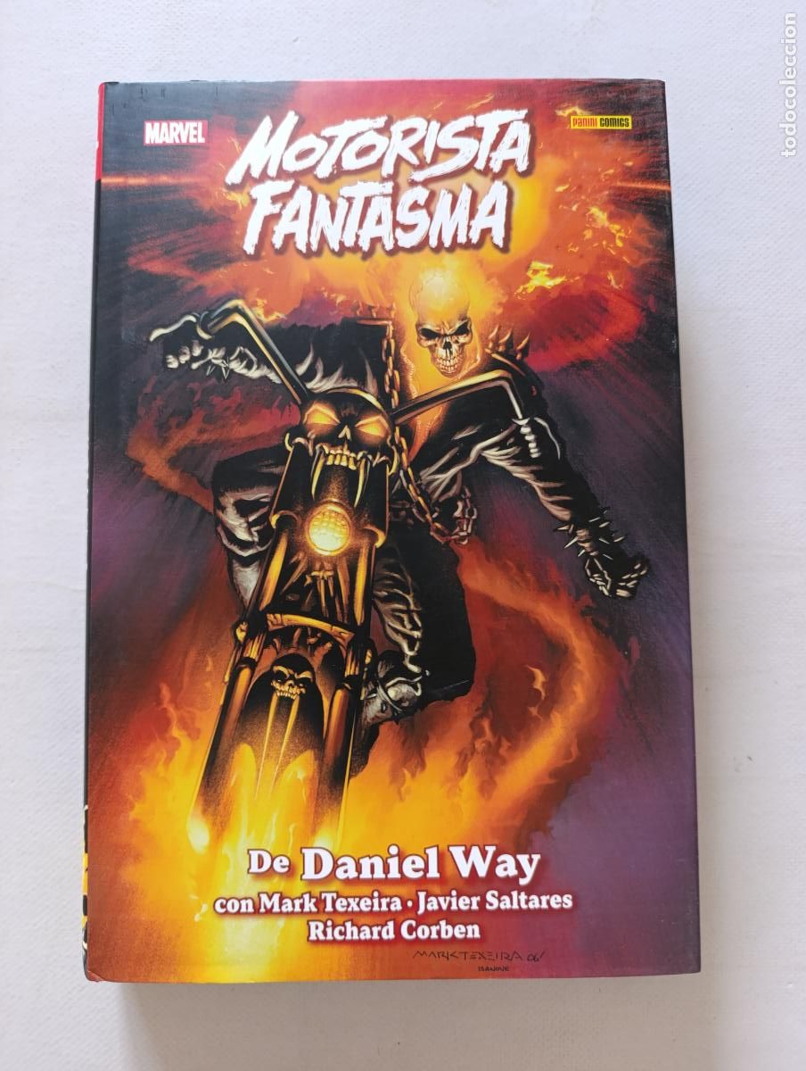 C&oacute;mics: MOTORISTA FANTASMA - DE DANIEL WAY - MARVEL - PANINI - TAPA DURA (358w)