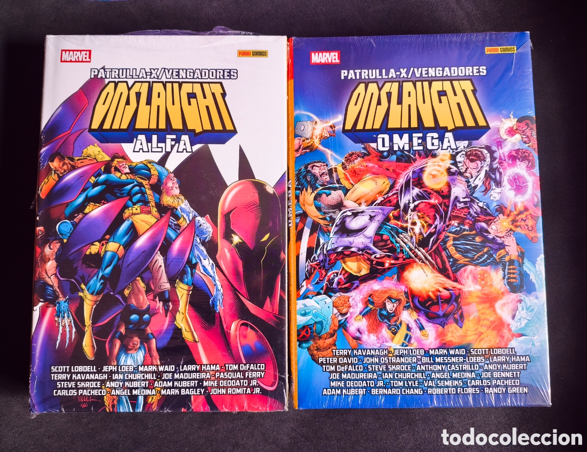 C&oacute;mics: Patrulla-x/vengadores. onslaught completa