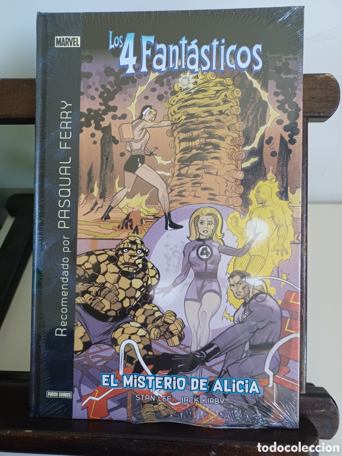 C&oacute;mics: Los 4 Fant&aacute;sticos. El misterio de Alicia/ Marvel Panini/ NUEVO PRECINTADO