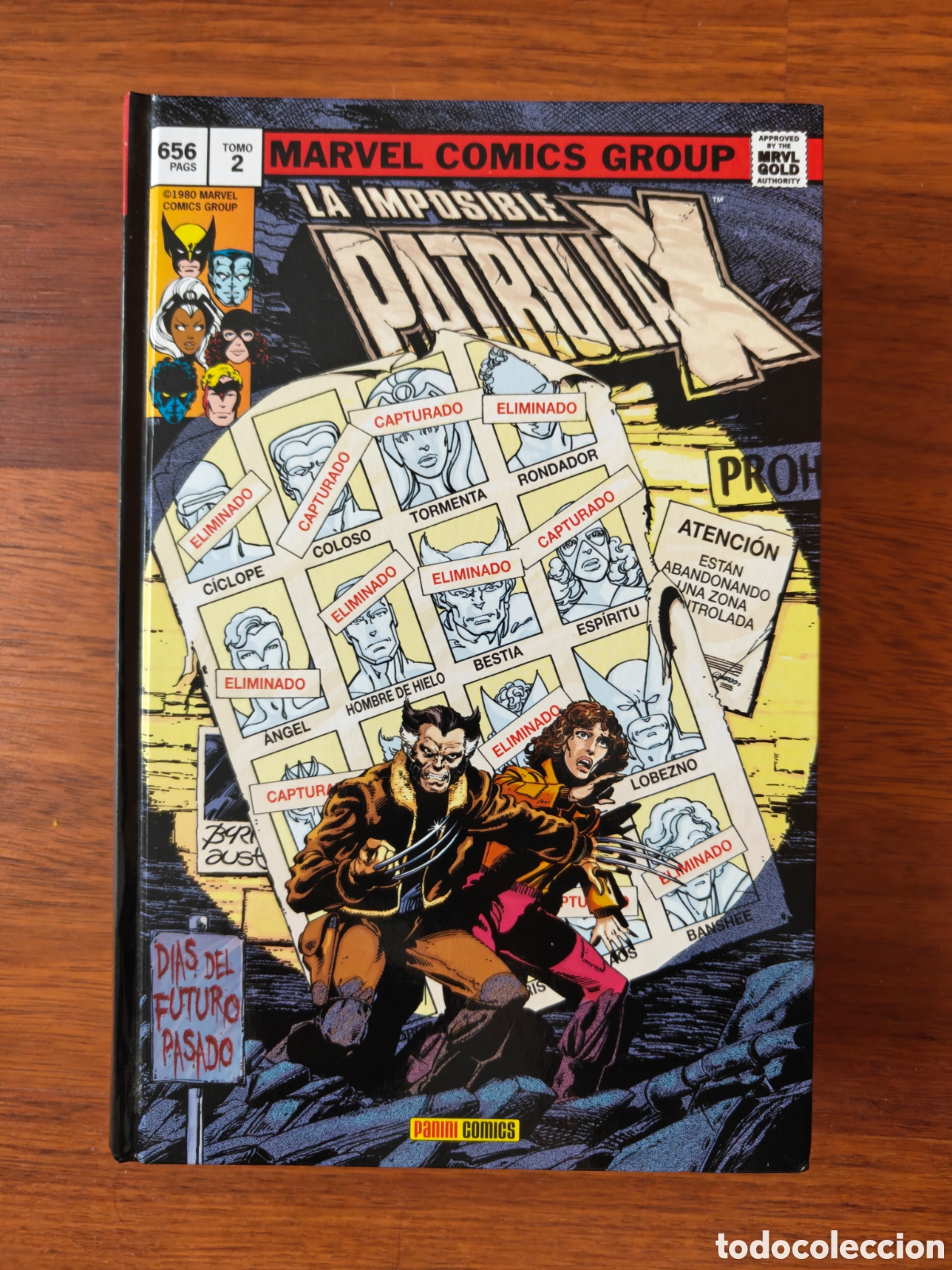 C&oacute;mics: Omnigold Marvel Gold La imposible Patrulla X. D&iacute;as del futuro pasado. Tomo 2.