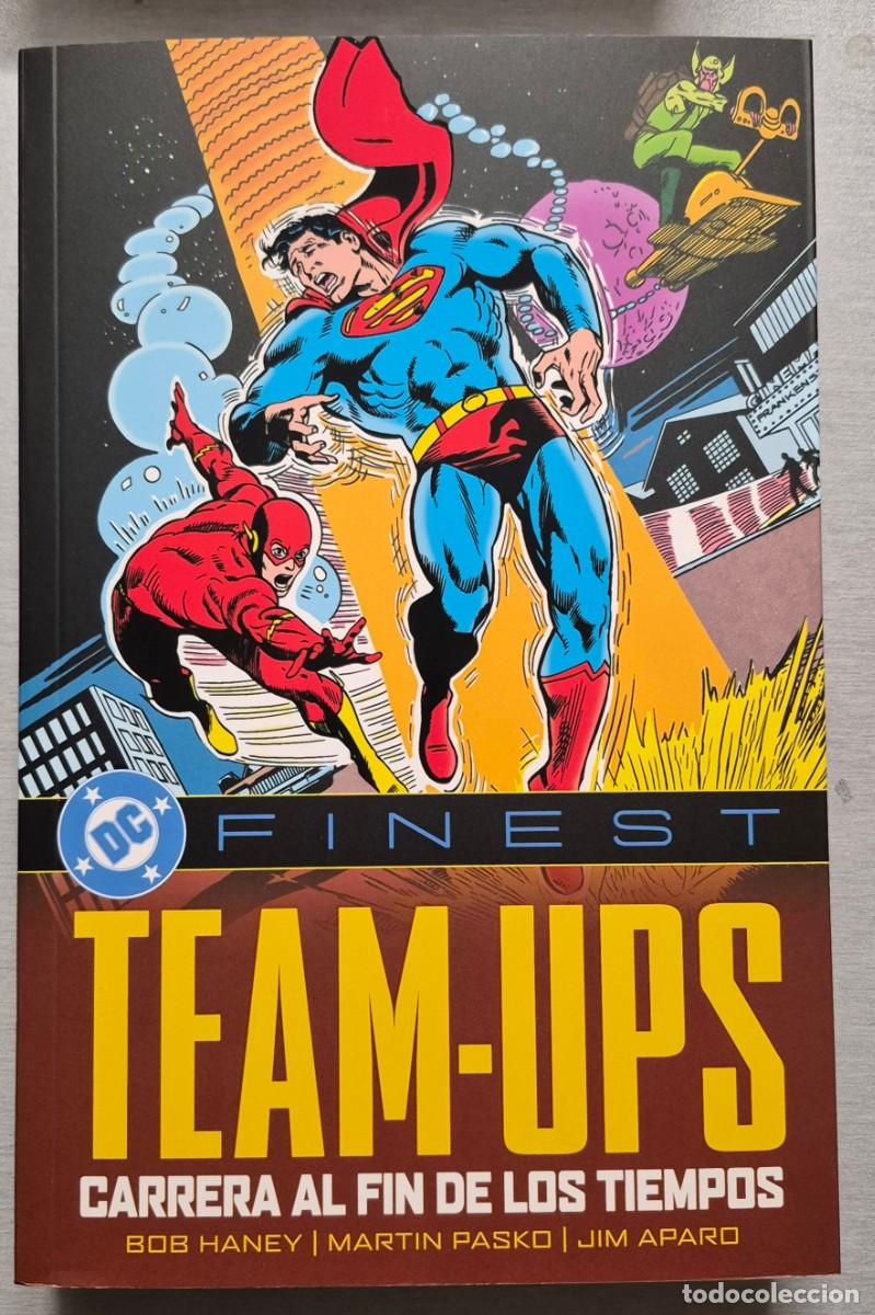 C&oacute;mics: DC FINEST TEAM-UPS CARRERA AL FIN DE LOS TIEMPOS / BOB HANEY - MARTIN PASKO / DC- PANINI