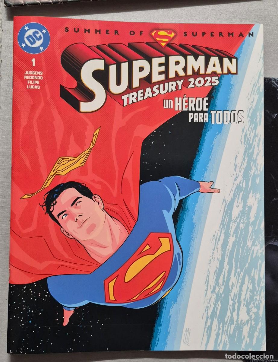 C&oacute;mics: SUPERMAN TREASURY 2025 : UN HEROE PARA TODOS / DAN JURGENS - BRUNO REDONDO / DC- PANINI