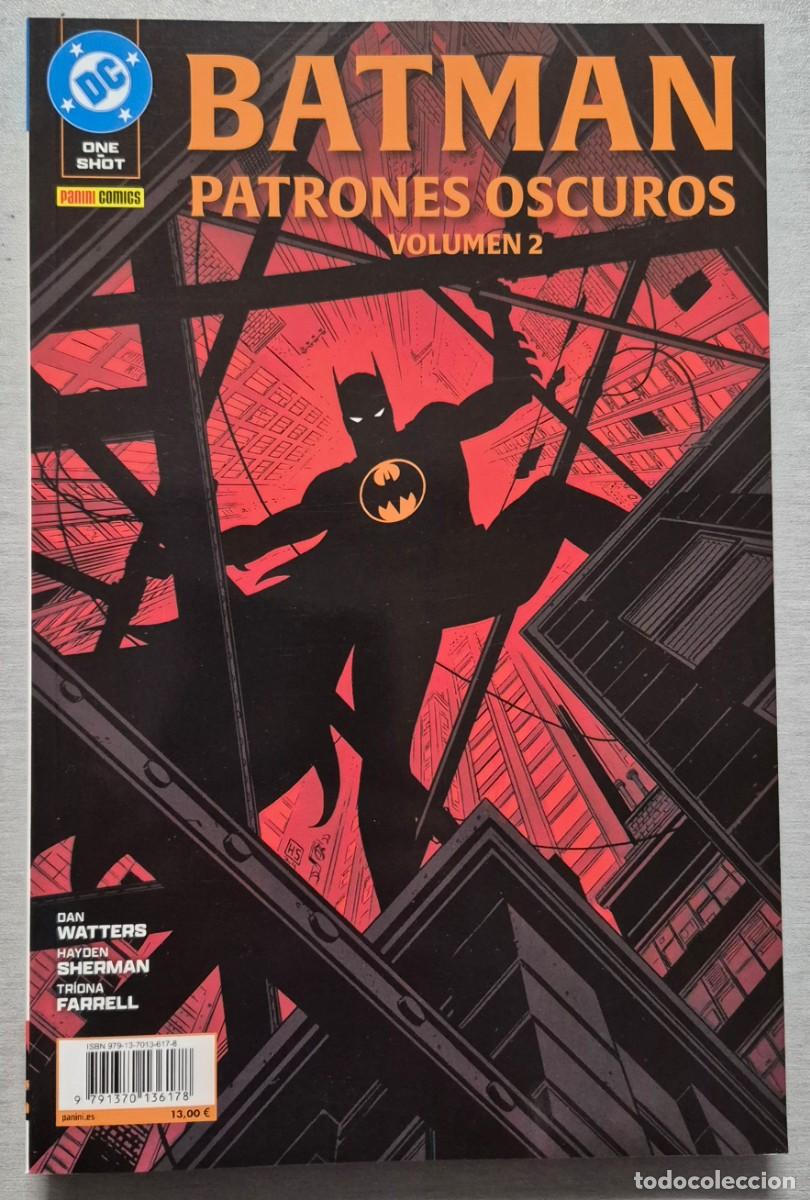 C&oacute;mics: BATMAN : PATRONES OSCUROS 2 / DAN WATTERS - HAYDEN SHERMAN / DC ONE SHOT - PANINI
