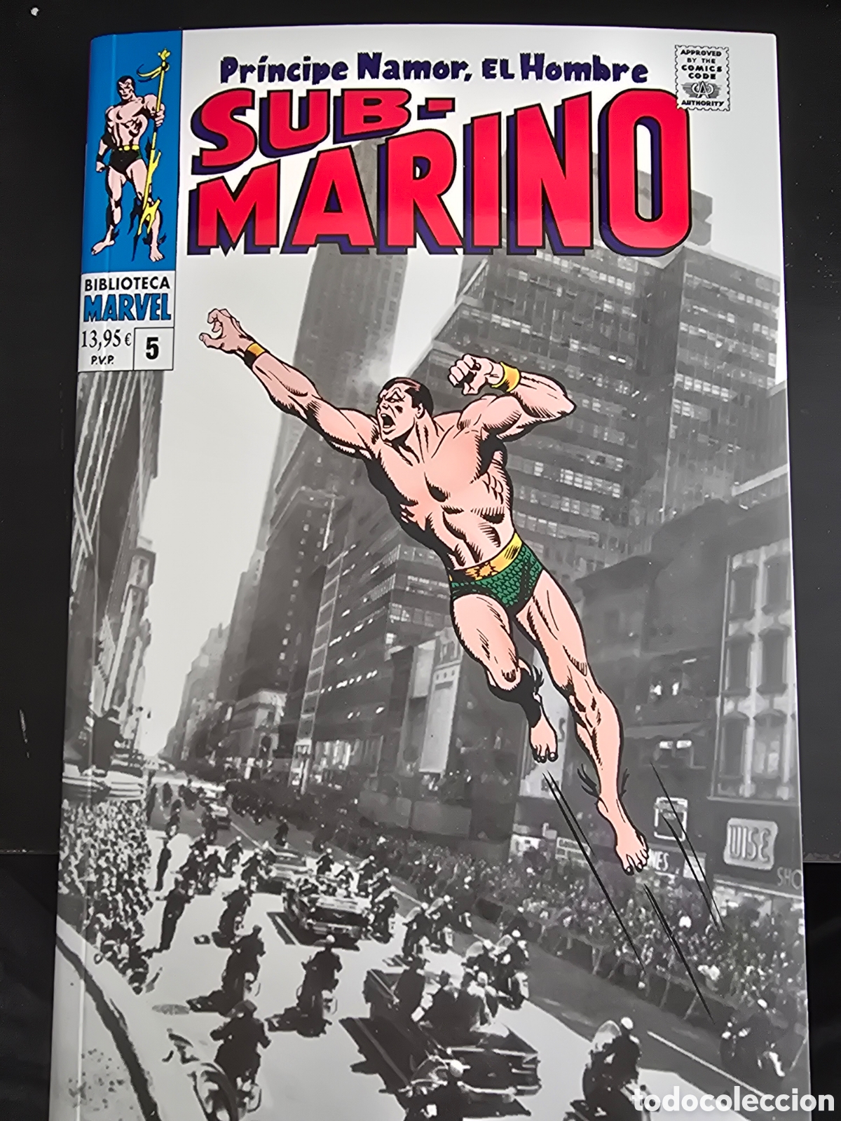 C&oacute;mics: PR&Iacute;NCIPE NAMOR, EL HOMBRE SUBMARINO 5. BIBLIOTECA MARVEL