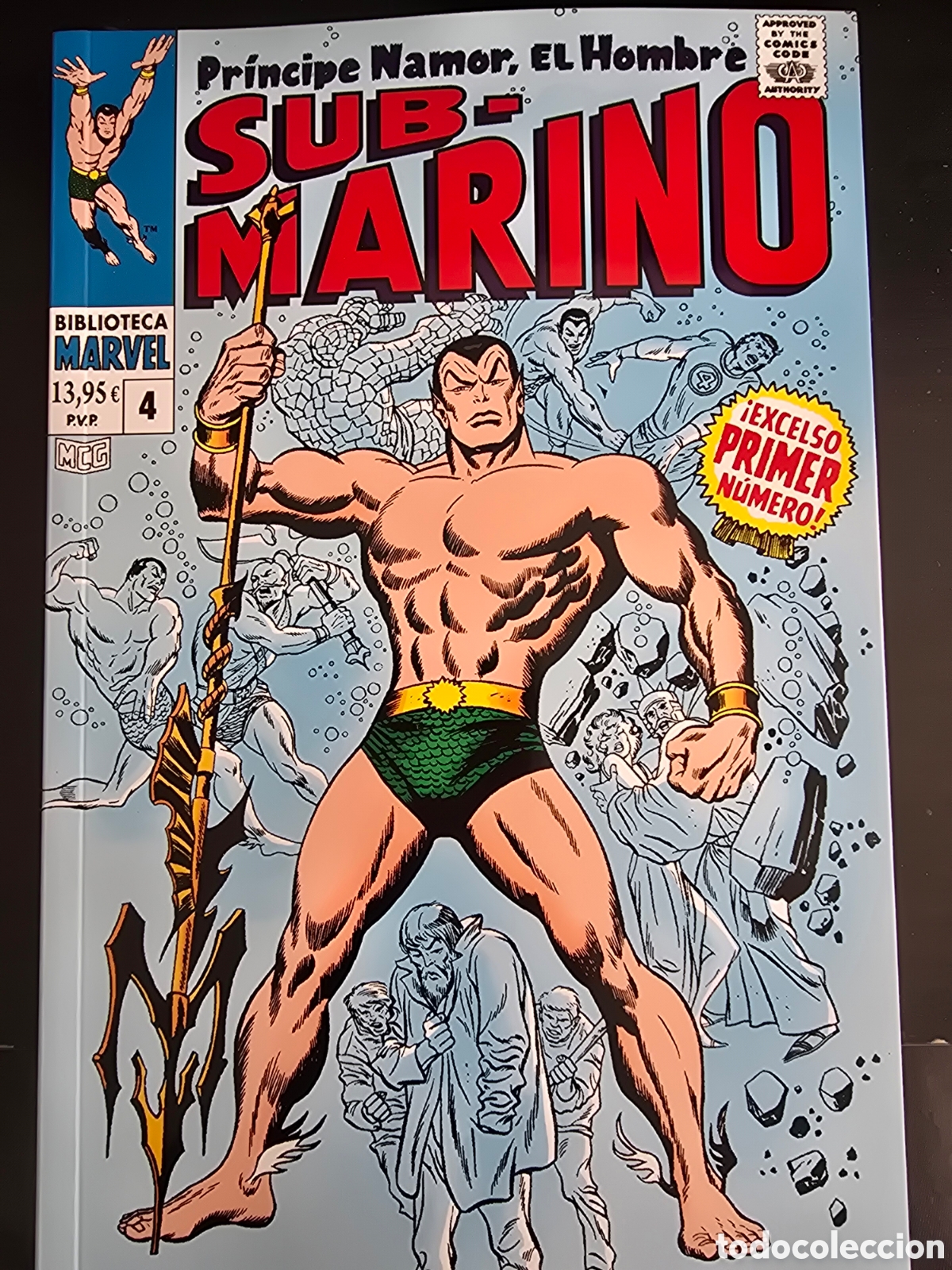 C&oacute;mics: PRINCIPE NAMOR, EL HOMBRE SUBMARINO 4. BIBLIOTECA MARVEL