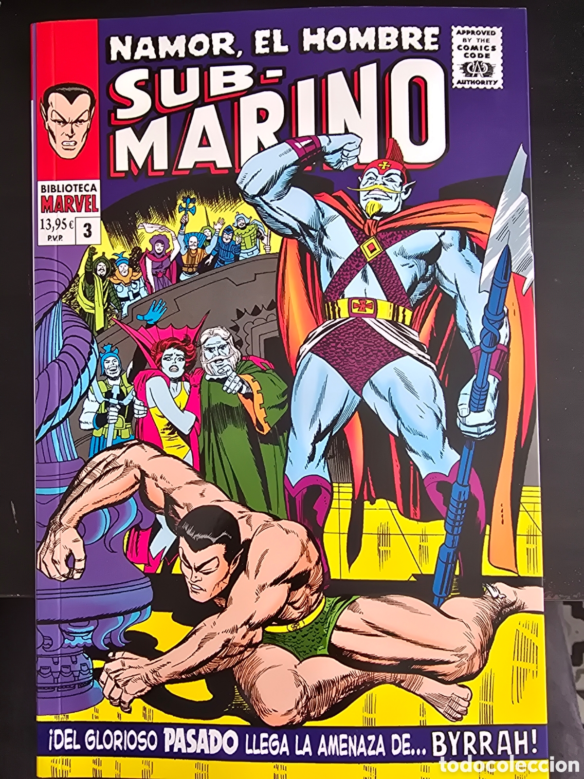 C&oacute;mics: NAMOR, EL HOMBRE SUBMARINO 3. BIBLIOTECA MARVEL