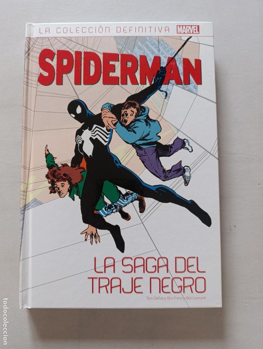 C&oacute;mics: SPIDERMAN N&ordm; 14: LA SAGA DEL TRAJE NEGRO - LA COLECCION DEFINITIVA - SALVAT / PANINI (372w)