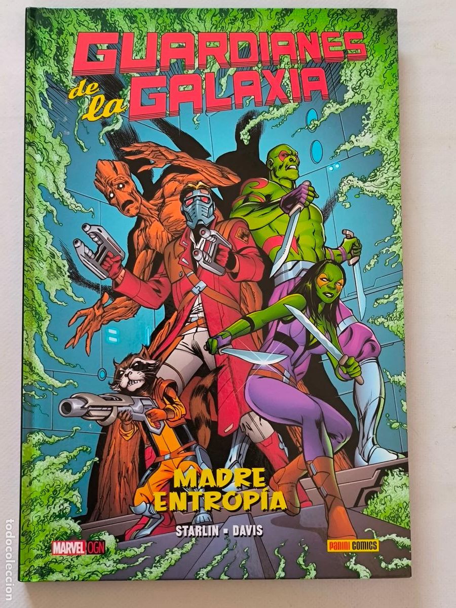 C&oacute;mics: GUARDIANES DE LA GALAXIA - MADRE ENTROPIA - STARLIN, DAVIS - MARVEL, PANINI - TAPA DURA (D2)