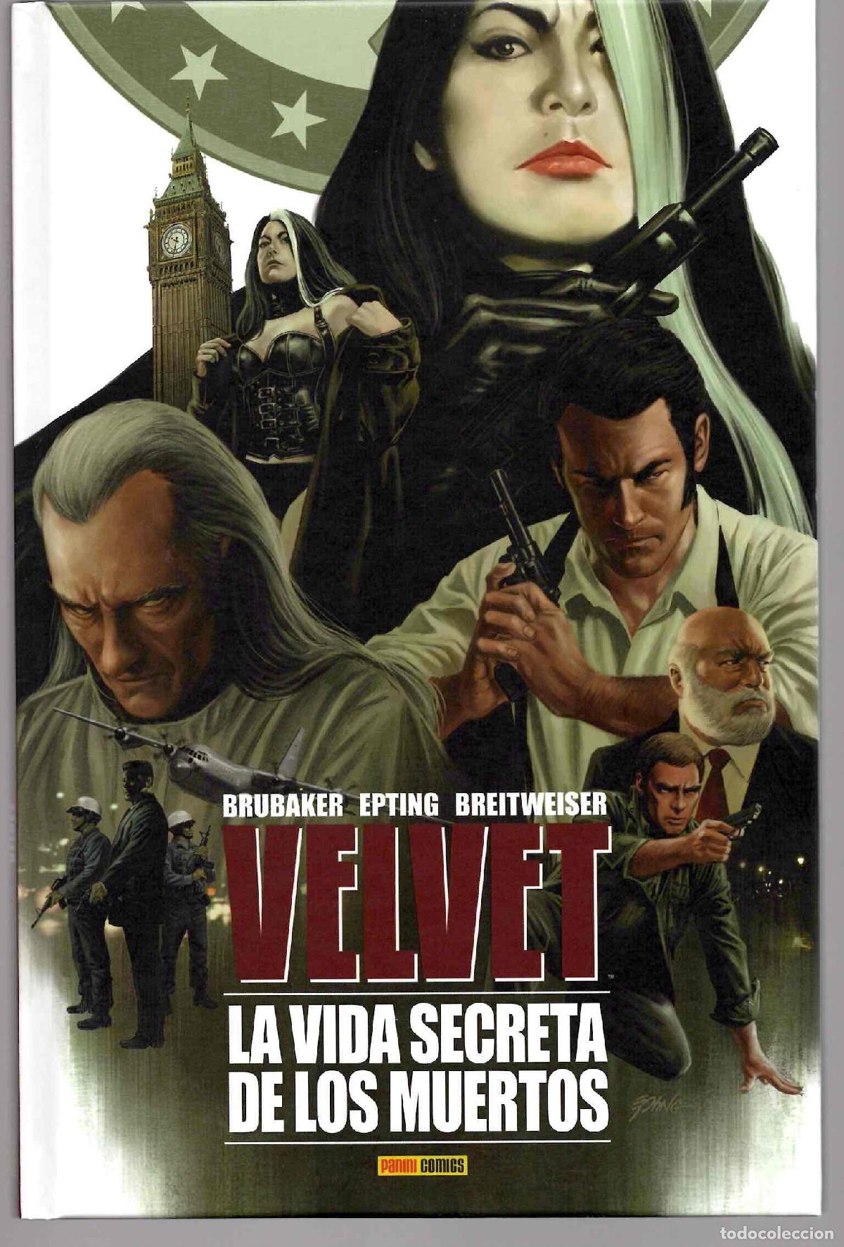 C&oacute;mics: VELVET LA VIDA SECRETA DE LOS MUERTOS. BRUBAKER - EPTING - BREITWEISER. PANINI 2015
