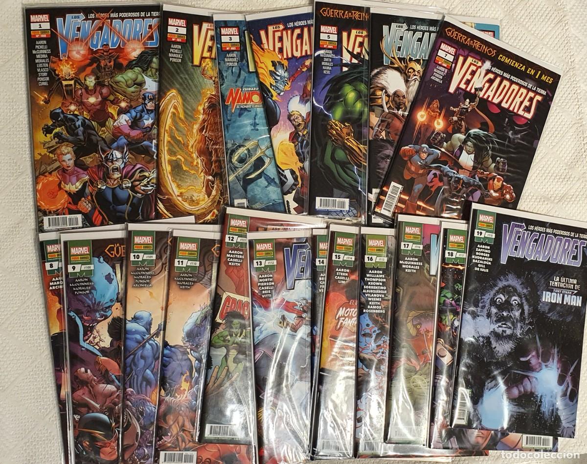 C&oacute;mics: (L79) Los Vengadores 1 a 53 (VOL 8) COMPLETO - Foto 4