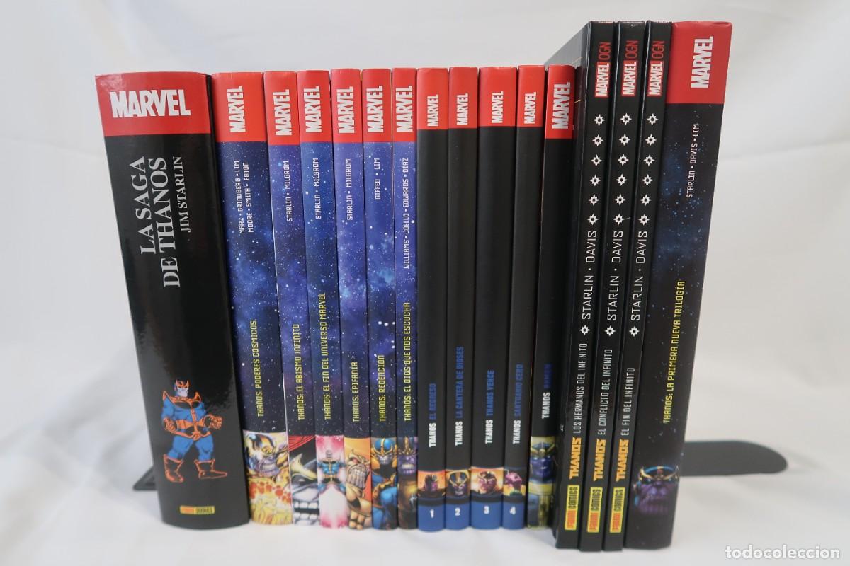 C&oacute;mics: (L84) Lote Thanos PANINI - Foto 1