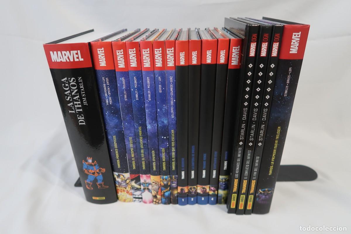 C&oacute;mics: (L84) Lote Thanos PANINI - Foto 2
