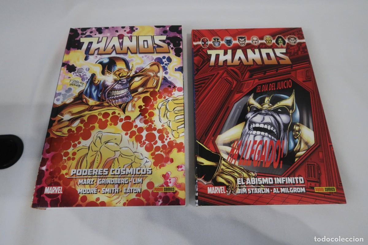 C&oacute;mics: (L84) Lote Thanos PANINI - Foto 6