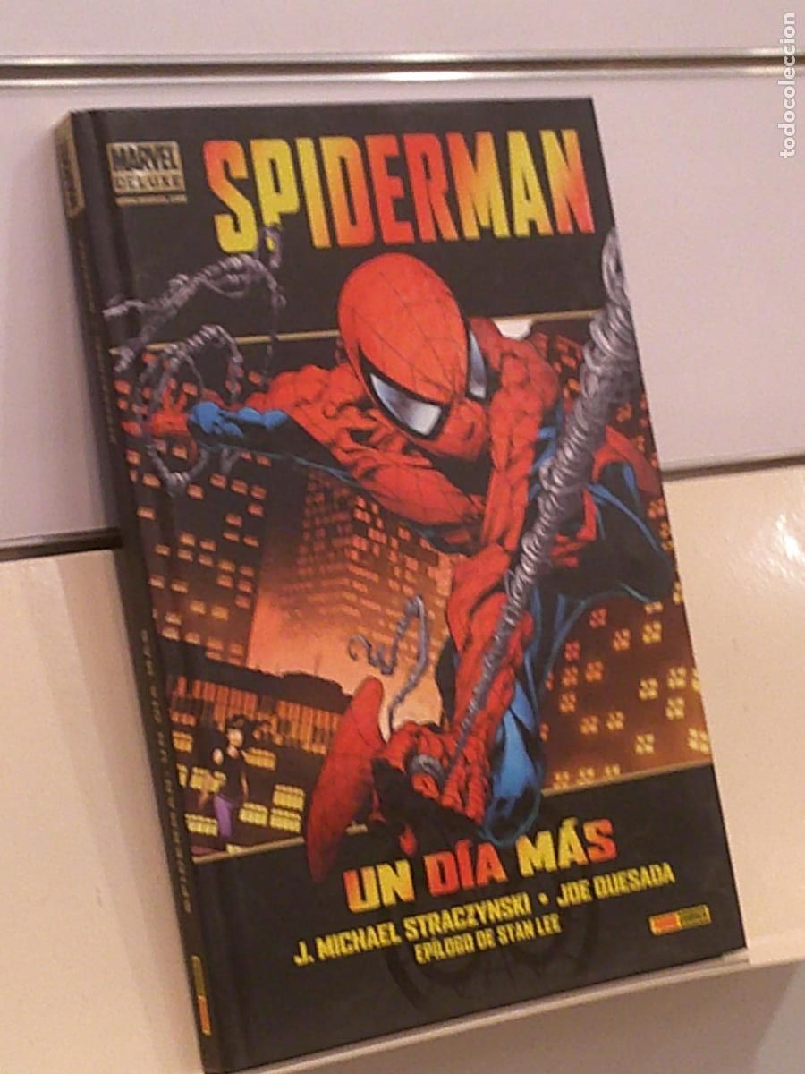 C&oacute;mics: MARVEL DELUXE SPIDERMAN UN DIA MAS TOMO TAPA DURA - PANINI OFERTA