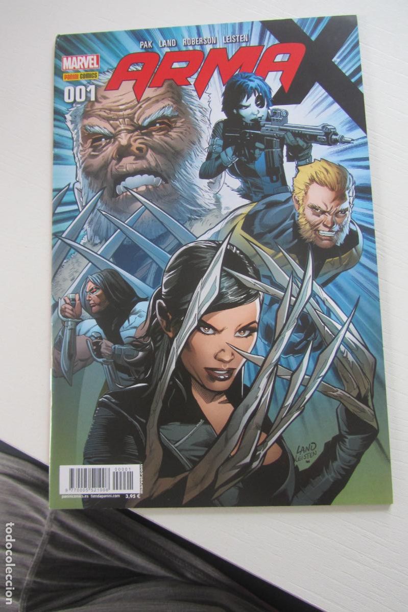 C&oacute;mics: ARMA-X N&ordm; 1 - VIEJO LOGAN - DIENTES DE SABLE - LOBEZNO - GRAPA MARVEL PANINI BUEN ESTADO ARX54