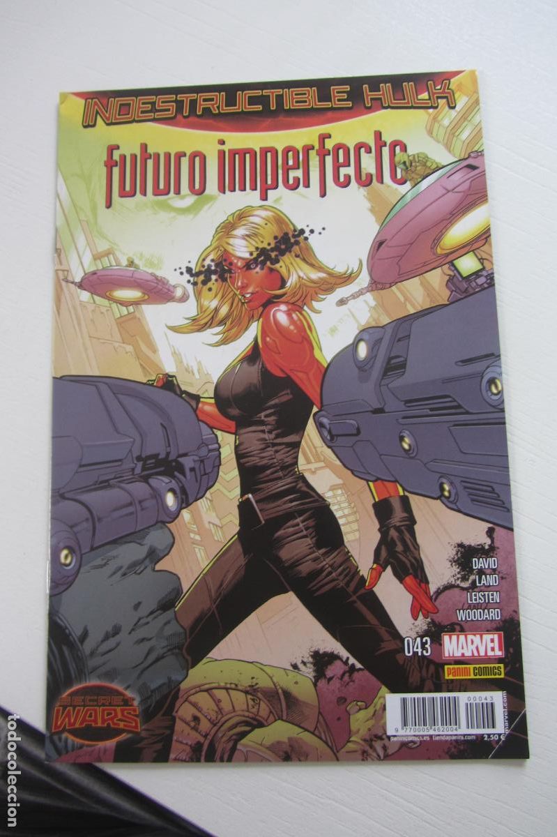 C&oacute;mics: INDESTRUCTIBLE HULK - N&ordm; 43 043 - Secret Wars Futuro Imperfecto 2015 PANINI BUEN ESTADO ARX56