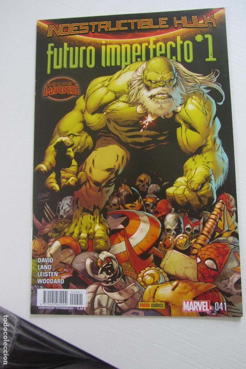 C&oacute;mics: INDESTRUCTIBLE HULK - N&ordm; 41 041 - Secret Wars Futuro Imperfecto 2015 PANINI BUEN ESTADO ARX56