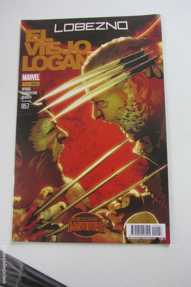 C&oacute;mics: LOBEZNO EL VIEJO LOGAN N&ordm; 57 - VOLUMEN VOL. 5 - SECRET WARS MARVEL PANINI BUEN ESTADO ARX56