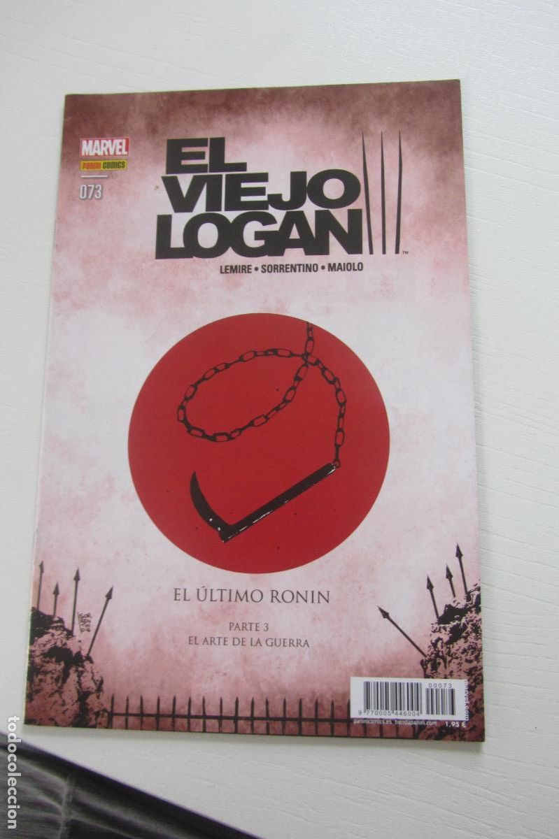C&oacute;mics: EL VIEJO LOGAN N&ordm; 73 MARVEL - PANINI BUEN ESTADO ARX56