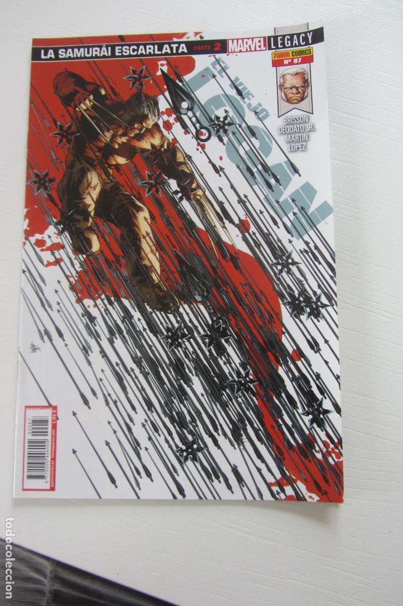 C&oacute;mics: LOBEZNO VOL.5 N&ordm; 87 EL VIEJO LOGAN : LA SAMURAI ESCARLATA PARTE 2 MARVEL - PANINI BUEN ESTADO ARX56