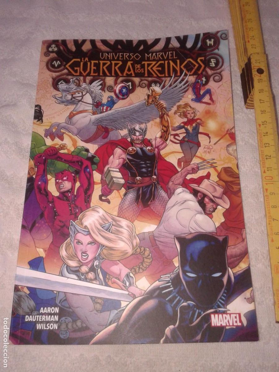 C&oacute;mics: LA GUERRA DE LOS REINOS, UNIVERSO MARVEL, 2021, PANINI COMICS M