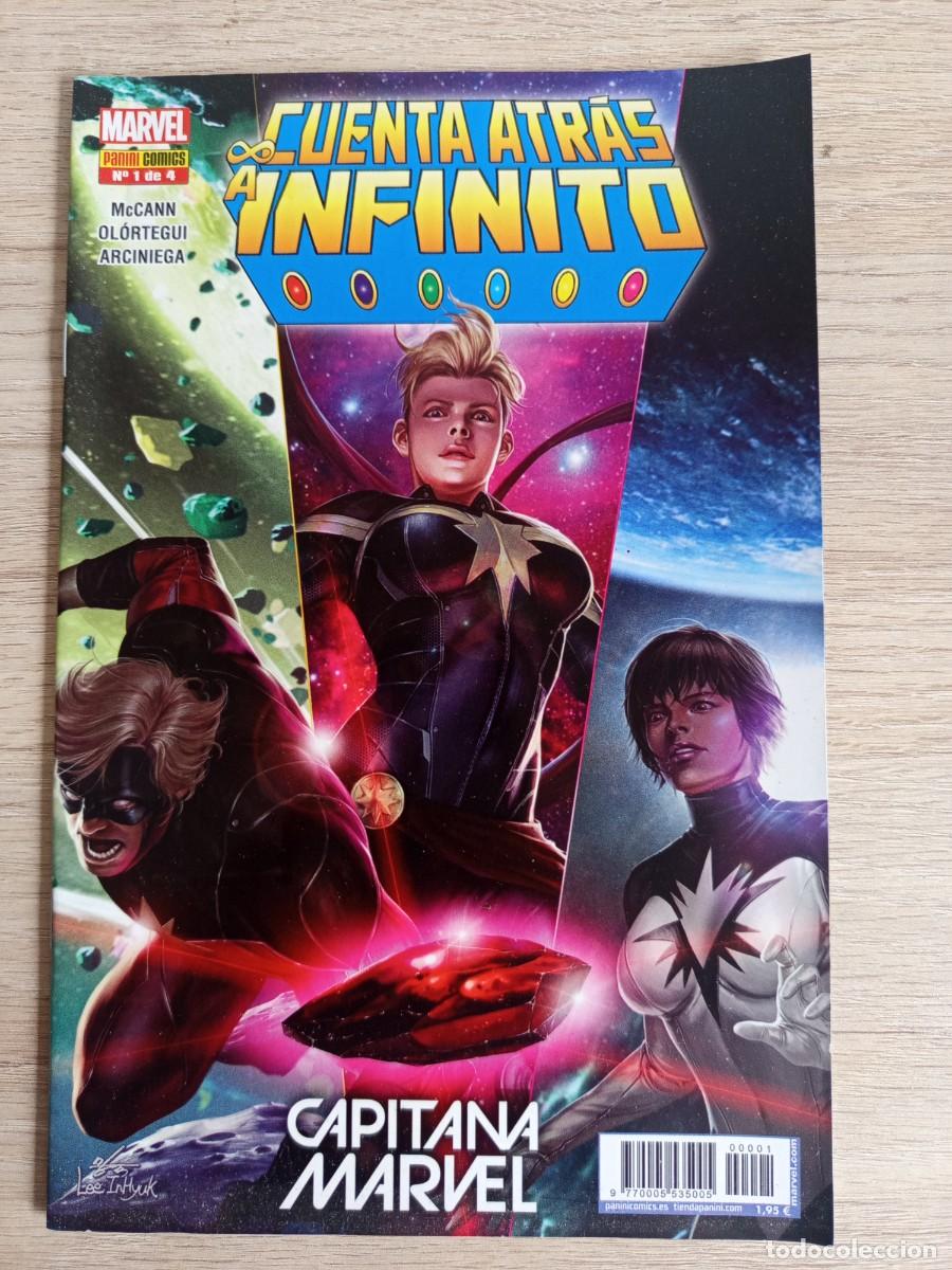 C&oacute;mics: CUENTA ATRAS A INFINITO N&ordm; 1 . CAPITANA MARVEL PANINI COMICS
