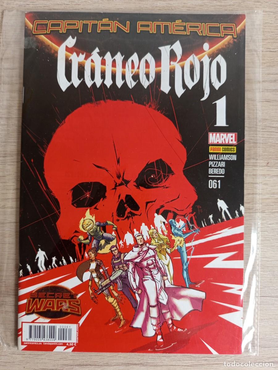 C&oacute;mics: CAPITAN AMERICA 61 CRANEO ROJO PANINI COMICS